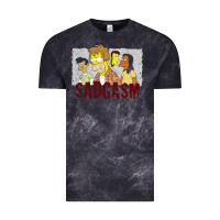 Cloud Black sadgasm Vintage Tee - linhVisuals
