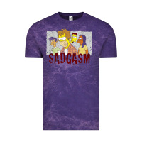 Cloud Purple sadgasm Vintage Tee - linhVisuals