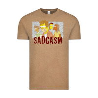 Vintage Coffee sadgasm Vintage Tee - linhVisuals