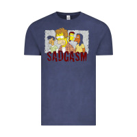 Vintage Denim sadgasm Vintage Tee - linhVisuals