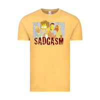 Vintage Mustard sadgasm Vintage Tee - linhVisuals