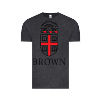 Vintage Black brown university Vintage Tee - linhVisuals