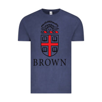 Vintage Denim brown university Vintage Tee - linhVisuals