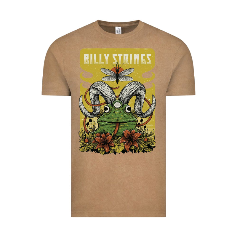 Billy Strings Poster Vintage Tee by linhVisuals | Teevron