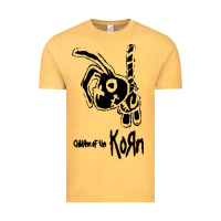Vintage Mustard k o r n classic Vintage Tee - linhVisuals