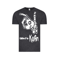 Vintage Black k o r n classic Vintage Tee - linhVisuals