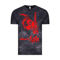 Cloud Black k o r n classic Vintage Tee - linhVisuals