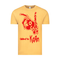 Vintage Mustard k o r n classic Vintage Tee - linhVisuals