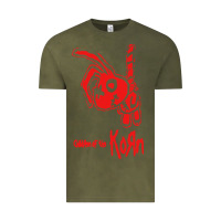 Vintage Olive k o r n classic Vintage Tee - linhVisuals