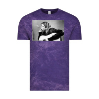 Cloud Purple kurt smoking Vintage Tee - linhVisuals