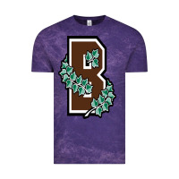 Cloud Purple brown university Vintage Tee - linhVisuals