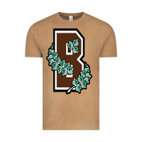 Vintage Camel brown university Vintage Tee - linhVisuals