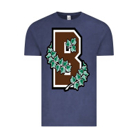 Vintage Denim brown university Vintage Tee - linhVisuals