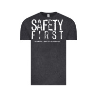 Vintage Black safety first science teacher Vintage Tee - linhVisuals