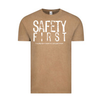 Vintage Coffee safety first science teacher Vintage Tee - linhVisuals