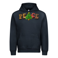 Navy christmas peace Urban Hoodie - BarkalooDesign