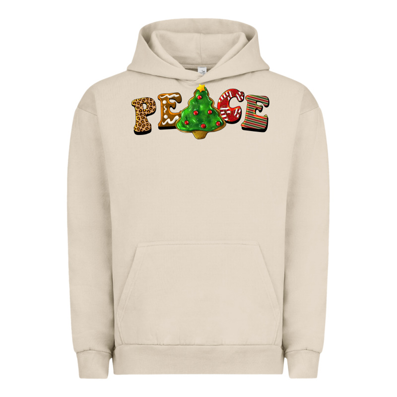 Christmas Peace Urban Hoodie by BarkalooDesign | Teevron