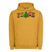 Pigment Peanut Butter christmas peace Urban Hoodie - BarkalooDesign