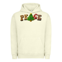 Pigment Pistachio christmas peace Urban Hoodie - BarkalooDesign