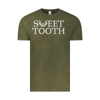 Vintage Olive Sweet Tooth Vintage Tee - linhVisuals