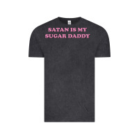 Vintage Black satan is my sugar daddy Vintage Tee - linhVisuals