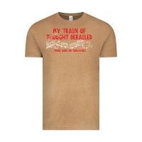 Vintage Camel my train of thought derailed Vintage Tee - linhVisuals