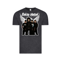 Vintage Black Tökiö Hötél Pesonnel Vintage Tee - linhVisuals