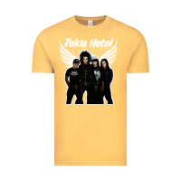 Vintage Mustard Tökiö Hötél Pesonnel Vintage Tee - linhVisuals