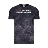 Cloud Black pain is weakness leaving the body Vintage Tee - linhVisuals