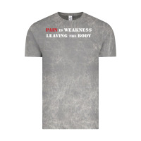Cloud Rock pain is weakness leaving the body Vintage Tee - linhVisuals