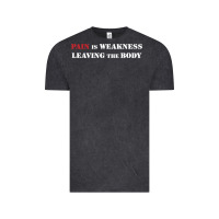 Vintage Black pain is weakness leaving the body Vintage Tee - linhVisuals