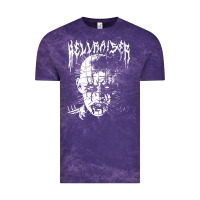 Cloud Purple black metal pinhead Vintage Tee - linhVisuals