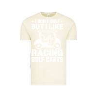 Vintage Arctic i don't golf but i like racing golf carts Vintage Tee - linhVisuals