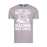 Vintage Zinc i don't golf but i like racing golf carts Vintage Tee - linhVisuals