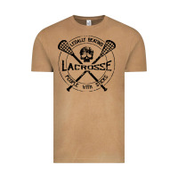 Vintage Camel lacrosse legally beating people with sticks Vintage Tee - linhVisuals