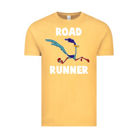 Vintage Mustard Road Runner Vintage Tee - linhVisuals