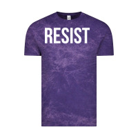 Cloud Purple resist Vintage Tee - linhVisuals