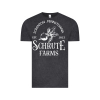 Vintage Black schrute farms Vintage Tee - linhVisuals