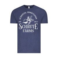 Vintage Denim schrute farms Vintage Tee - linhVisuals
