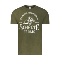 Vintage Olive schrute farms Vintage Tee - linhVisuals