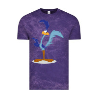 Cloud Purple Road Runner Beep Vintage Tee - linhVisuals