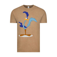 Vintage Coffee Road Runner Beep Vintage Tee - linhVisuals