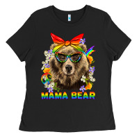 Mama Bear Pride Lgbtq+ Ladies Tee | Teevron