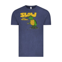 Vintage Denim slow but mellow crazy Vintage Tee - linhVisuals