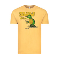 Vintage Mustard slow but mellow crazy Vintage Tee - linhVisuals