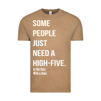 Vintage Coffee some people need a high five Vintage Tee - linhVisuals
