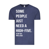 Vintage Denim some people need a high five Vintage Tee - linhVisuals