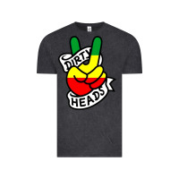 Vintage Black dirty heads best reggae Vintage Tee - linhVisuals