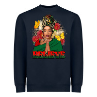 Believe Black Woman Heavyweight Sweatshirt | Teevron