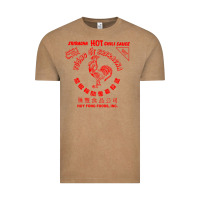 Vintage Coffee sriracha sauce Vintage Tee - linhVisuals